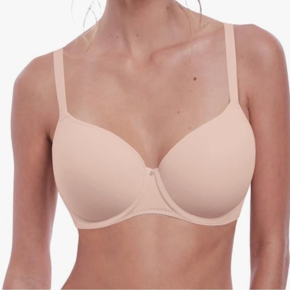 Fantasie Other - Fantasie Aura Seamless Molded T-Shirt Underwire Bra Natural Beige size 30J